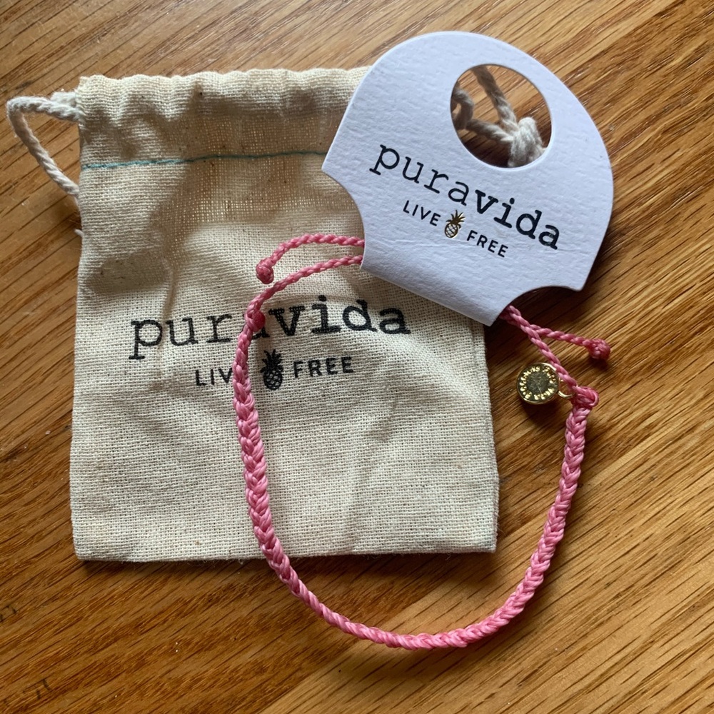 Pura Vida braided bracelet